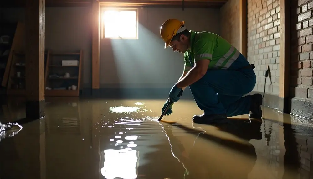 Professional water damage restoration services in Bad Axe, MI